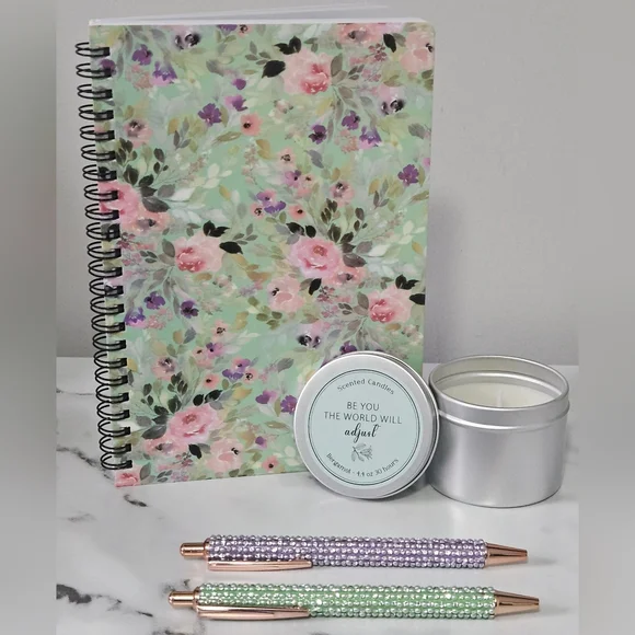 Petals & Positivity 4-Piece Bundle ("Be You The World Will Adjust") - Picture 1 of 6